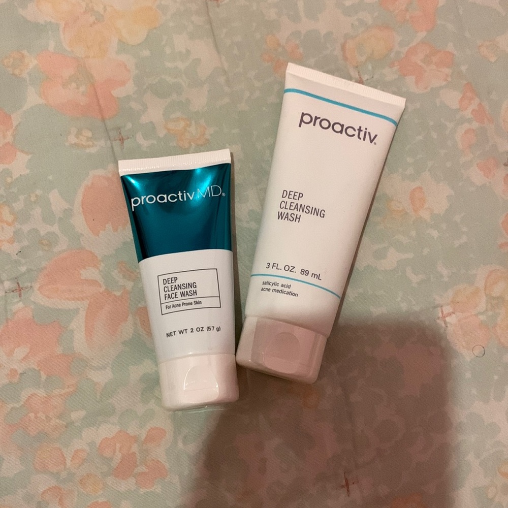 Proactiv Deep Cleansing Wash Full Size + Travel Size Face Wash